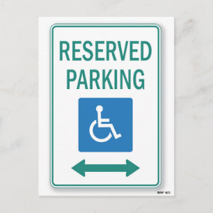 Carte Postale Note de stationnement incorrecte