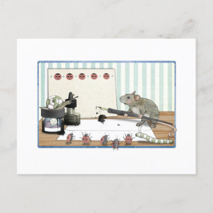 Carte Postale Note d'une souris