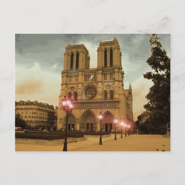 Carte Postale Notre Dame (Devant)