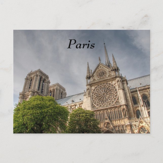 Carte Postale Notre Dame (Devant)