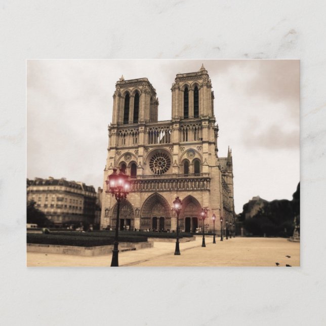Carte Postale Notre Dame (Devant)