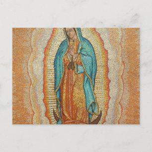 Carte Postale Notre Dame De Guadalupe Version