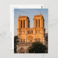 Notre Dame de Paris à l'heure dorée - Paris, Franc