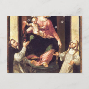 Carte Postale Notre Dame du Rosaire vénérée à Pompéi