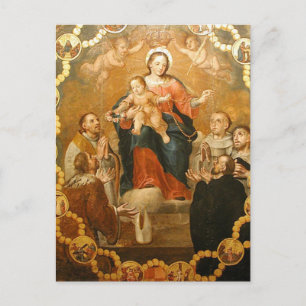 CARTE POSTALE NOTRE DAME DU ROSARY
