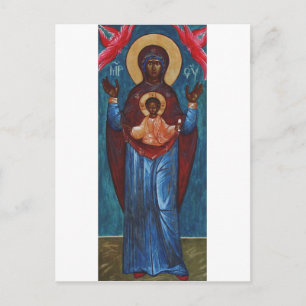 Carte Postale Notre-Dame du Signe Impression d'art Lumière Étern