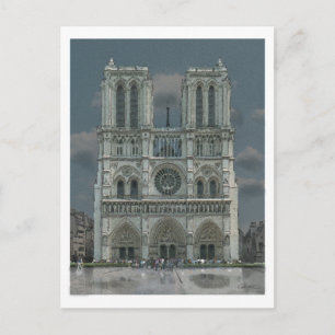 Carte postale Notre Dame Facture