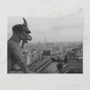 Carte Postale Notre Dame Gargoyle
