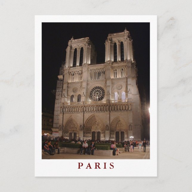 Carte postale "Notre Dame, Paris" (Devant)