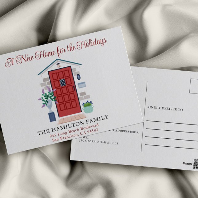 Carte Postale Notre nouvelle maison Faire-part de déménagement N (Créateur téléchargé)