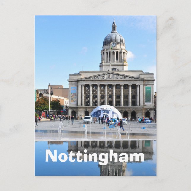 Carte Postale Nottingham (Devant)