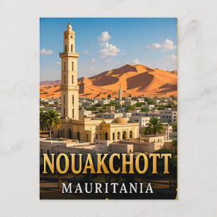 Carte Postale Nouakchott Côte Désertique et Esprit Saharien