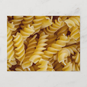 Carte Postale Nouilles de pâtes Fusilli