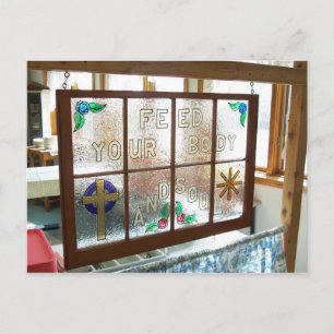 Carte Postale Nourrir votre corps et votre âme