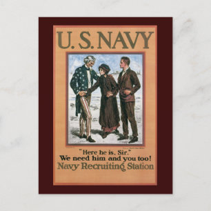 Carte Postale Nous avons besoin de vous 2 guerre mondiale