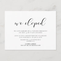 Nous avons choisi Elegant Design faire-part