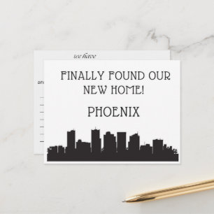 Carte Postale Nous avons déménagé à Phoenix