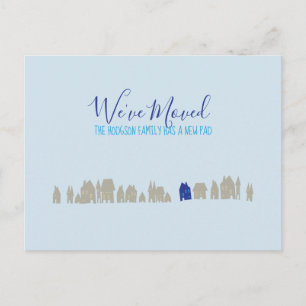 Carte Postale Nous avons déménagé Annonce de nouvelle maison