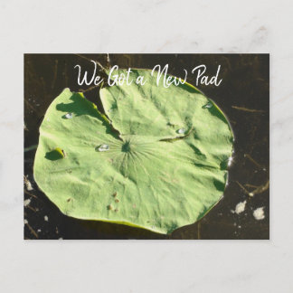 Carte Postale Nous avons déménagé | Nouvelle maison | Nouvelle a