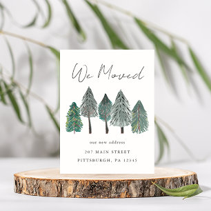 Carte Postale Nous avons déplacé le changement d'adresse Faire-p