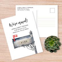 Nous avons déplacé le Faire-part de déplacement de