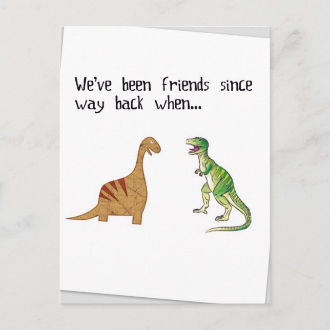 Carte Postale Nous avons été amis (Devant)