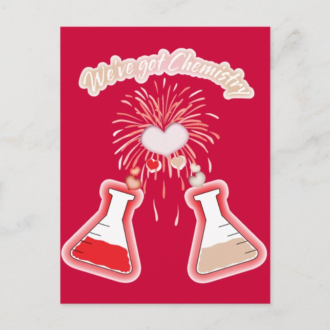 Carte Postale Nous avons la chimie (Devant)