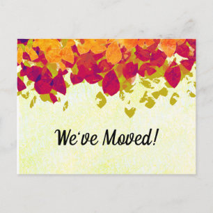 Carte Postale Nous avons modifié l'adresse