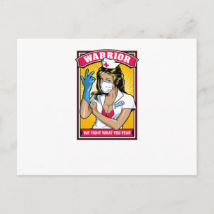 Carte Postale Nous combattons ce que vous craignez