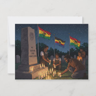 Carte Postale Nous Honorons Nos Ancêtres. Xe