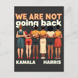 Carte Postale Nous Ne Retournons Pas L'Empower Des Femmes
