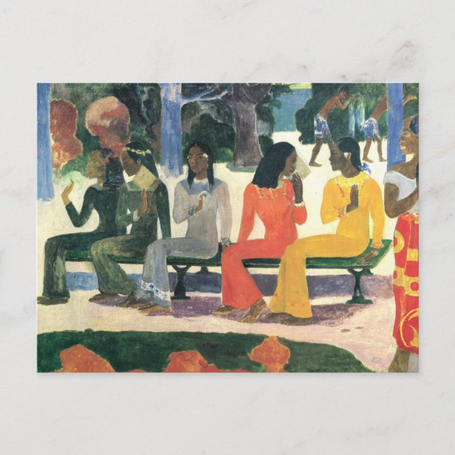 Carte Postale Nous n'irons pas au marché aujourd'hui - Paul Gaug (Devant)
