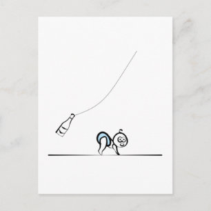 Carte Postale Nous nommons ce bébé garçon - RSVP