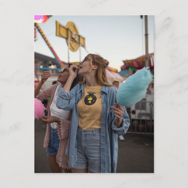 Carte Postale Nous sommes dehors (Devant)