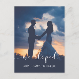 Carte Postale Nous sommes partis en amoureux Photo d'annonce élé