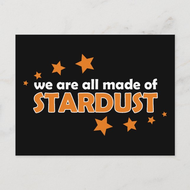 Carte Postale Nous Sommes Tous En Stardust (Devant)