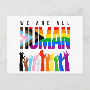 Carte Postale Nous sommes tous humains