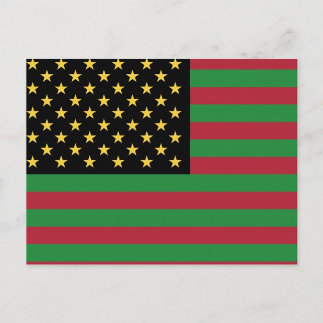 Carte Postale Nous sommes toute l'Amérique - Africain & Américai (Devant)