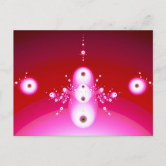 Carte Postale Nous Venons En Paix De Mignons Aliens Abstraits