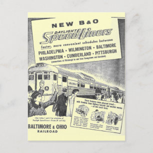 Carte Postale Nouveau B&O Budd a établi la lumière du jour