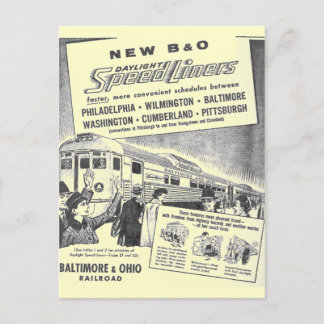 Carte Postale Nouveau B&O Budd a établi la lumière du jour