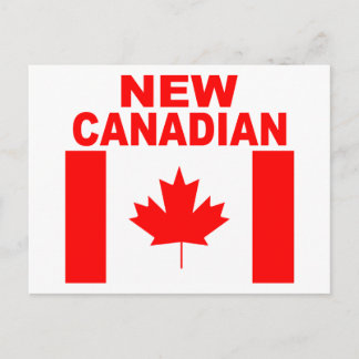 CARTE POSTALE NOUVEAU CANADIEN