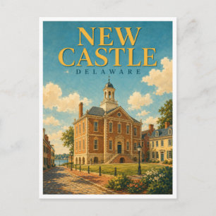 Carte Postale Nouveau Château GeoSaga Cour de justice du Delawar