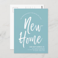 Nouveau domicile | Bleu minimal d'oeuf Robin | Nou