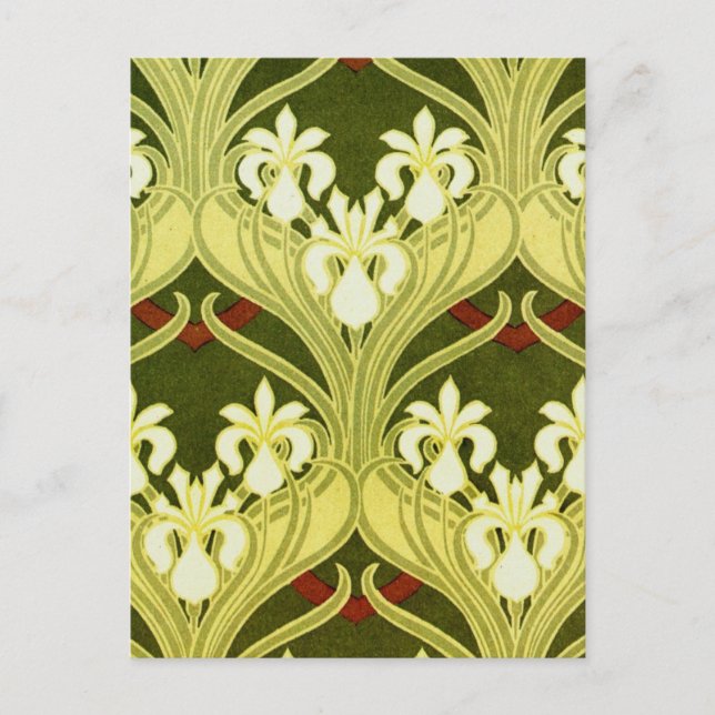 Carte Postale Nouveau en vert printemps (Devant)