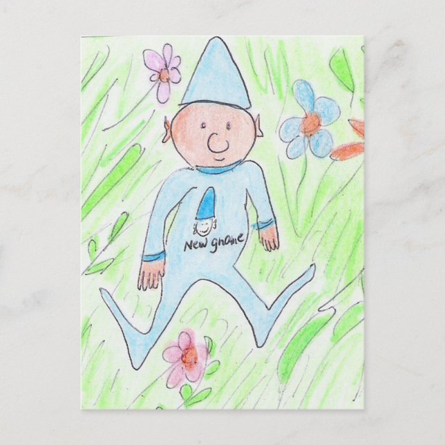 Carte Postale nouveau gnome (Devant)