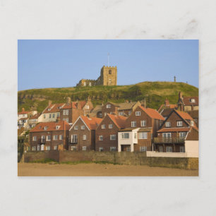 Carte Postale Nouveau logement et église St Margarets, Whitby,