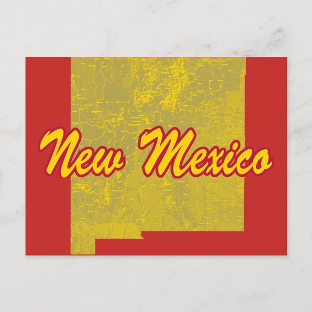 Carte Postale Nouveau-Mexique (Devant)
