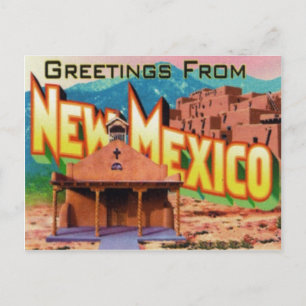 Carte postale Nouveau Mexique