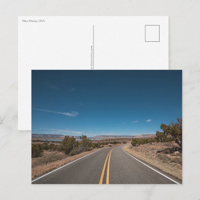 Carte Postale Nouveau-Mexique (Devant / Derrière)